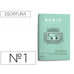 Cuaderno RUBIO 1 "Escritura"