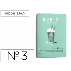 Cuaderno RUBIO 3 "Escritura"