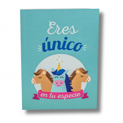 Libreta pequeña "ERES ÚNICO...