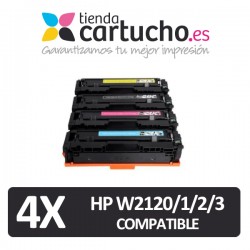 HP W2120/1/2/3A Negro Pack...